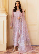 The Royal Palace By Nureh Embroidered Chiffon Unstitched 3 Piece Suit - 44